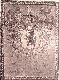 Roger Sherman Coat of Arms. Click to enlarge.