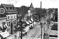 Main Street Looking East, DeKalb