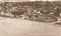Jamestown from the air