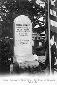 Mollie Pitcher Monument