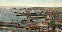 Newport Harbor and Wharves