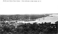 Bird's Eye View, Port Jefferson 1940