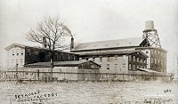 Setauket Rubber Factory Before Fire