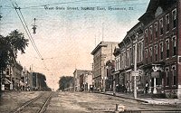 South Side West State Street Looking East