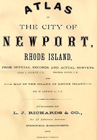 1893 Atlas of the City of Newport, Title Page