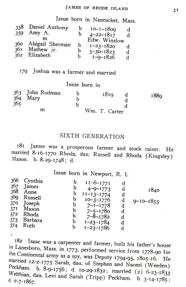 Sixth Generation in America