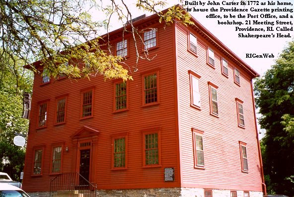 Shakespeare's Head, 21 Meeting Street