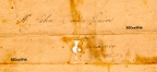 Address side of letter
