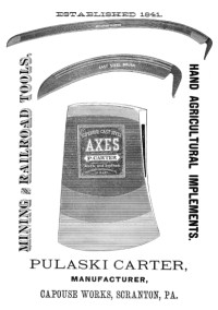 Carter ad from 1880's directory