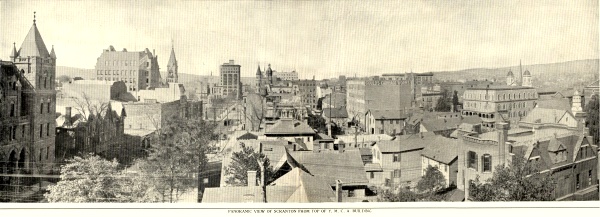 Scranton from the YMCA Building