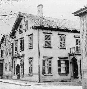 Home and business of Albert Sherman, 259 Thames Street