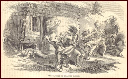 Capture of Frances Slocum From Harpers Weekly 1856